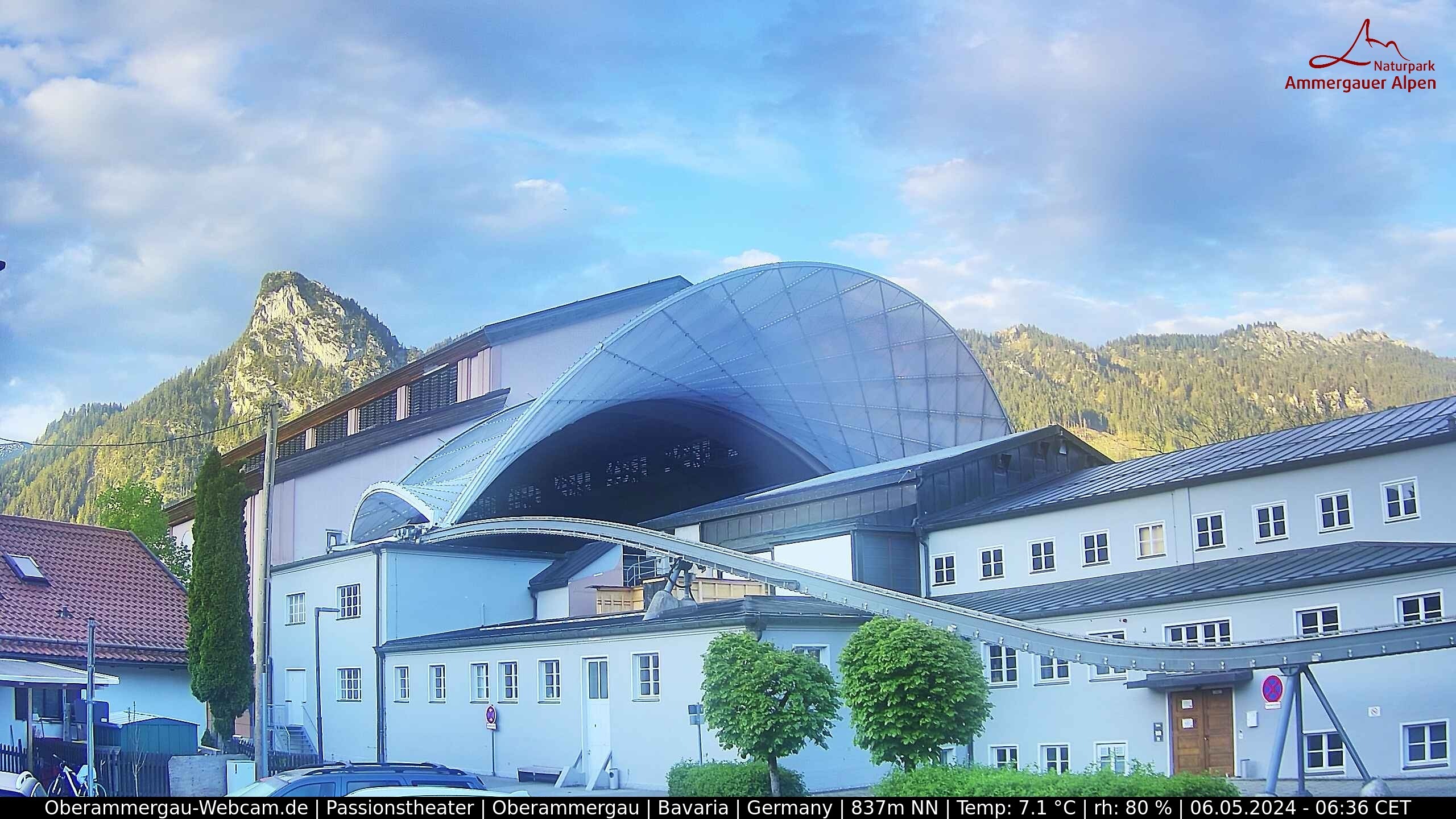 Webcam Oberammergau - Passion Play Theatre